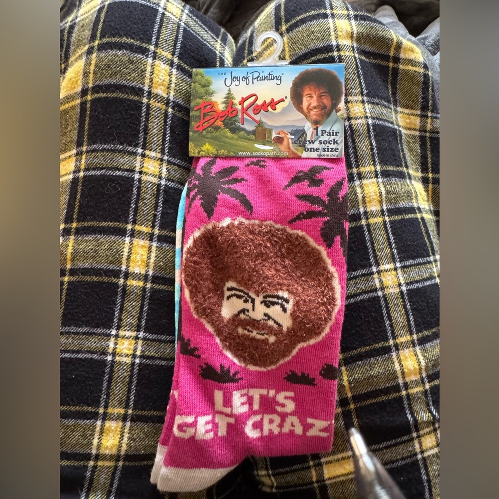 Pink Casual Socks